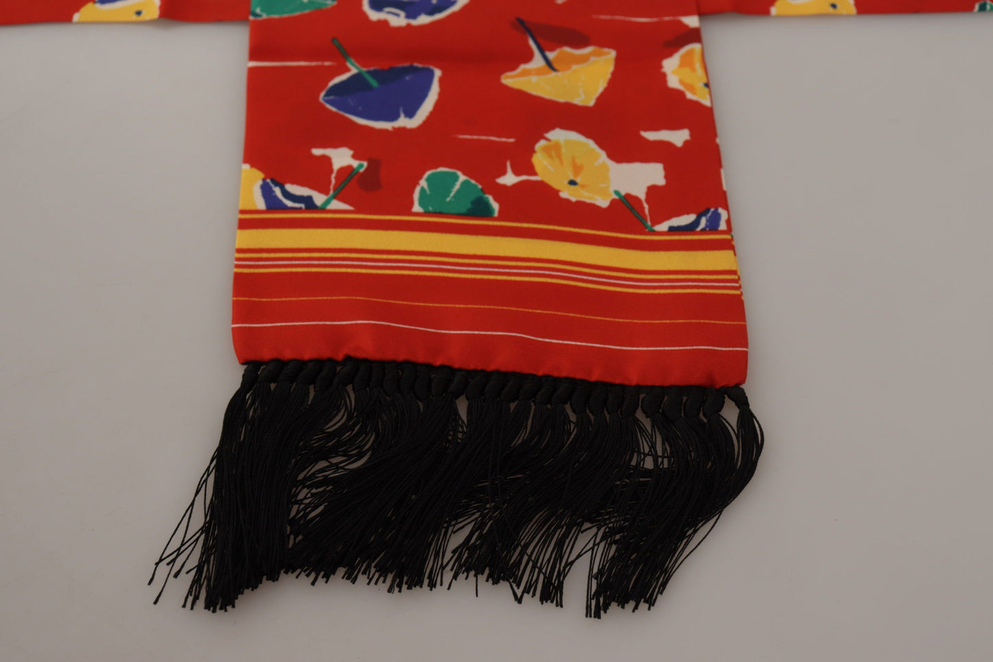 Dolce & Gabbana Elegant Multicolor Silk Scarf for Men