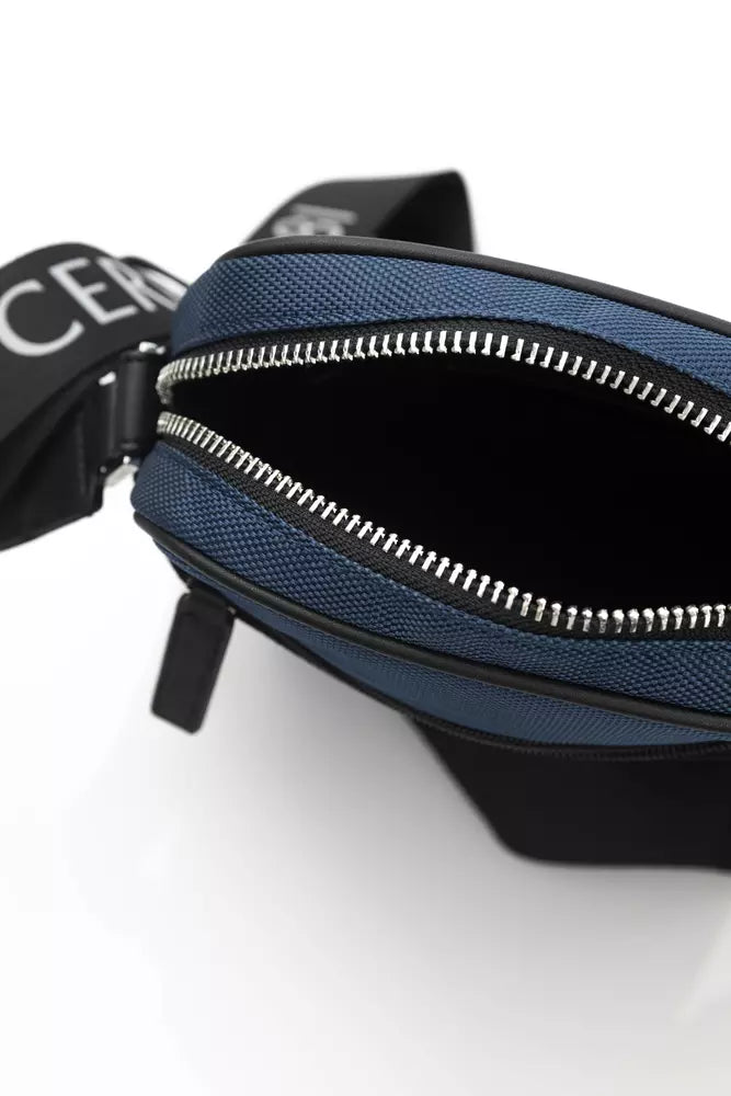 Cerruti 1881 Blue Nylon Miesten Messenger Laukku