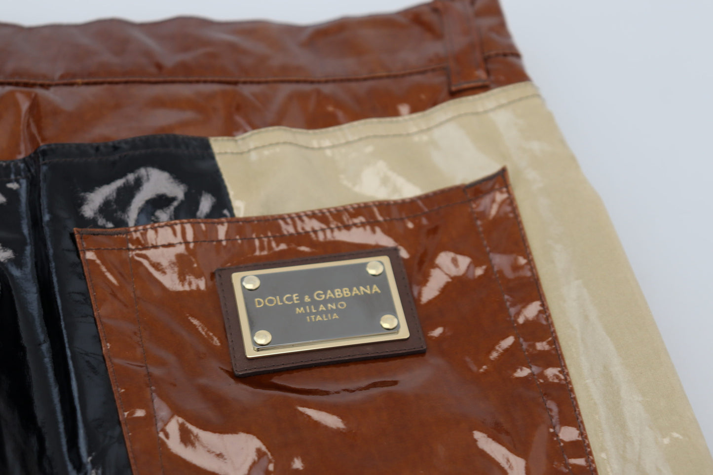 Dolce & Gabbana Elegant, shiny jeans made from a silk blend