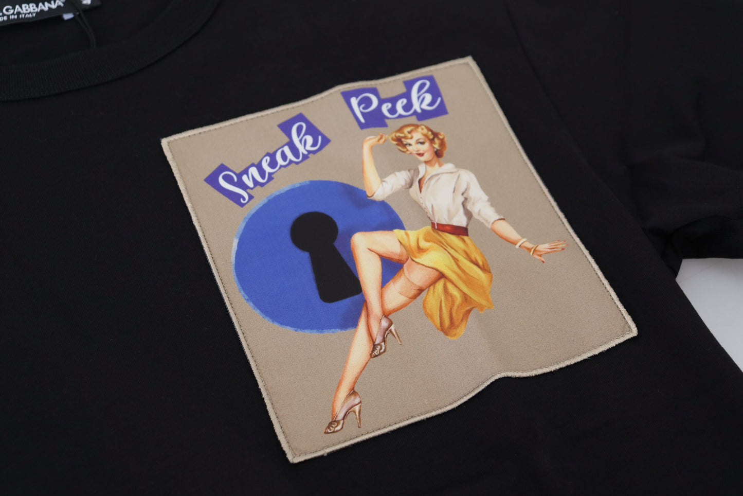 Dolce & Gabbana Chic black cotton T-shirt for the modern man