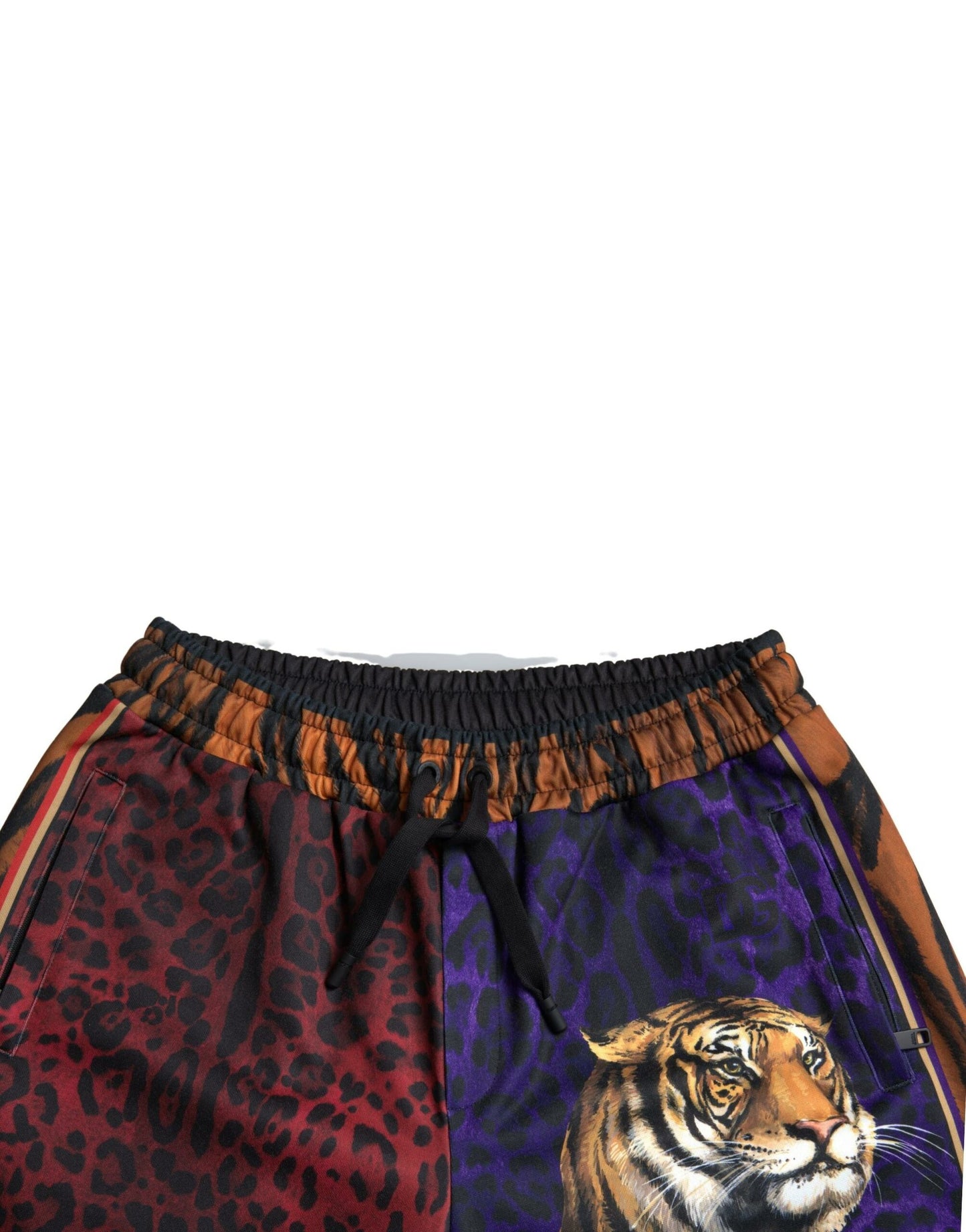 Dolce & Gabbana Chic multicolor Bermuda shorts with exotic print