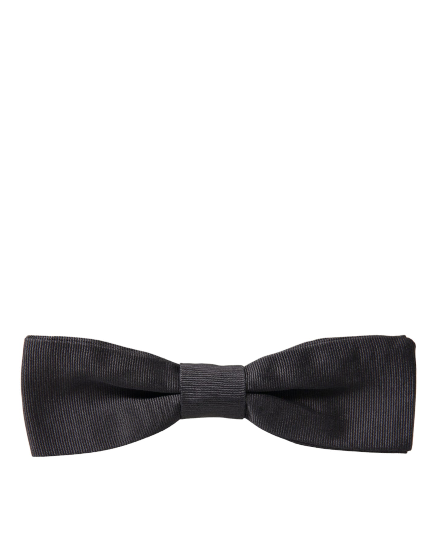 Dolce & Gabbana Elegantti tummanharmaa silkkirusetti