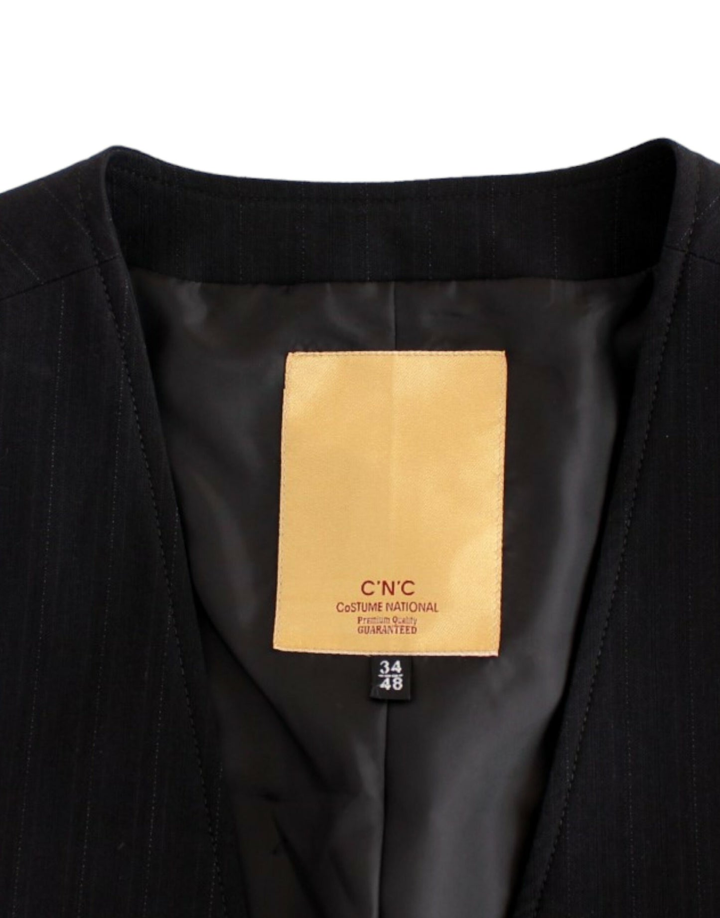 Puku National Elegant Striped Casual Vest - Puuvillasekoitus