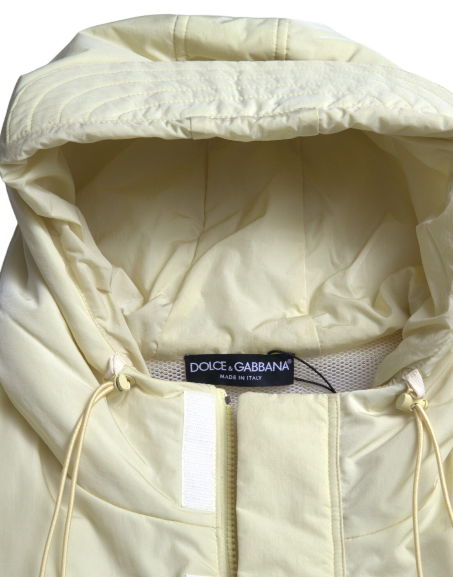 Dolce & Gabbana Sunshine Yellow hooded vest