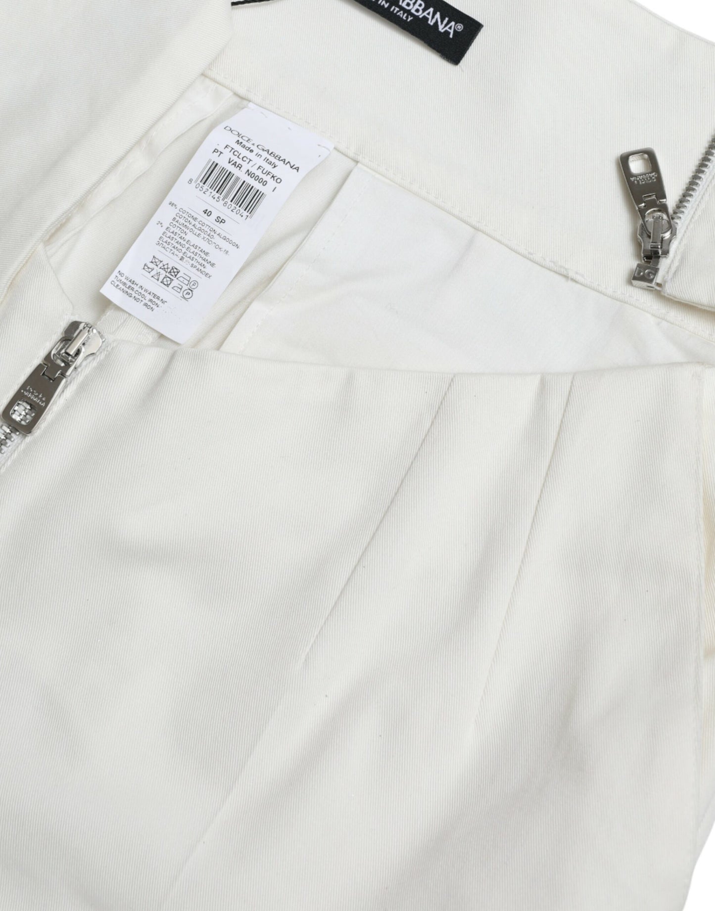 Dolce & Gabbana Chic korkeavyötäröiset kapenevat housut