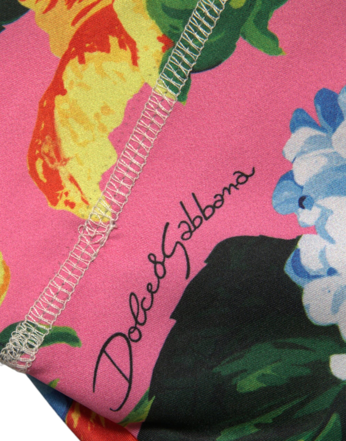 Dolce & Gabbana Exquisite floral high waist leggings