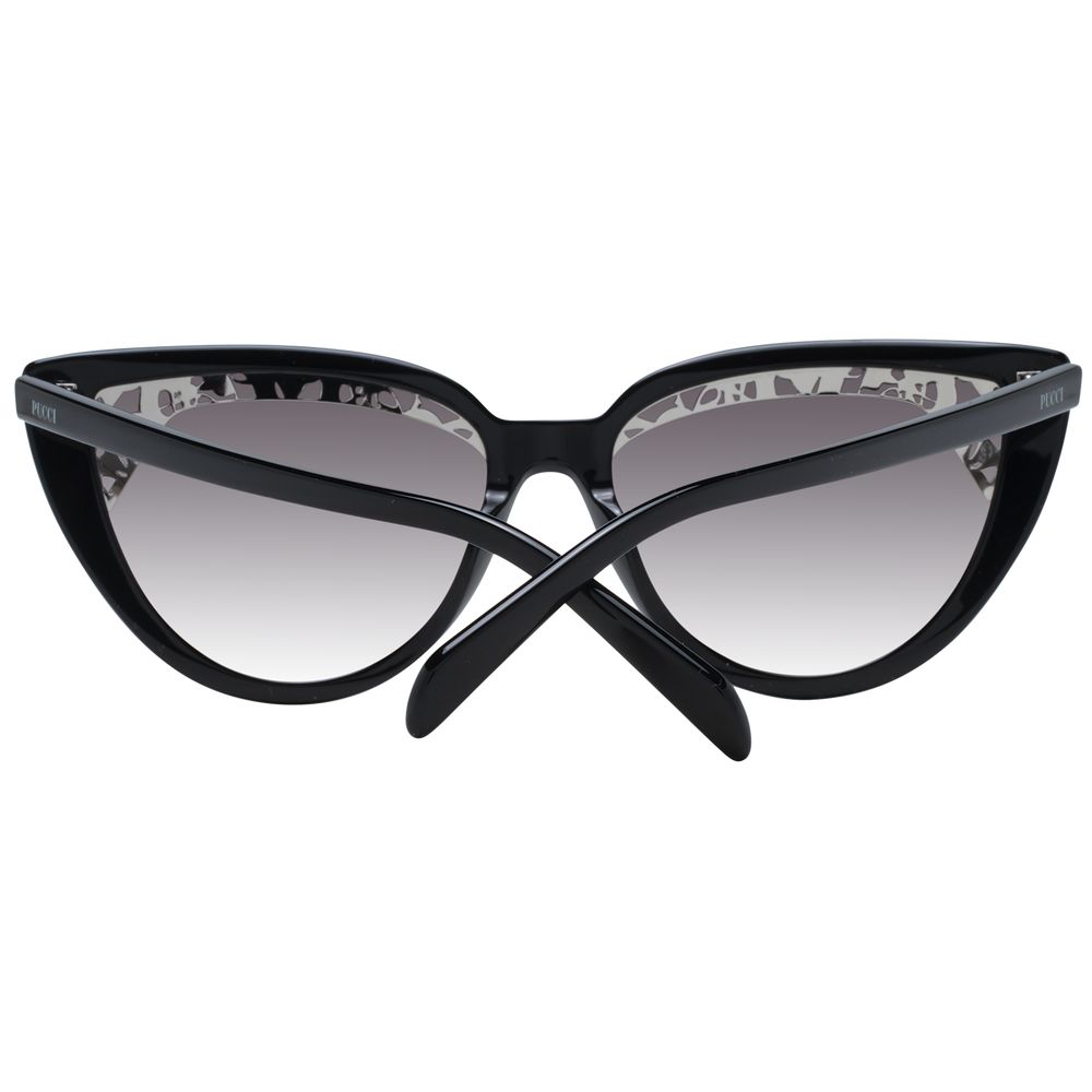 Emilio Pucci Black Plastic Sunglasses