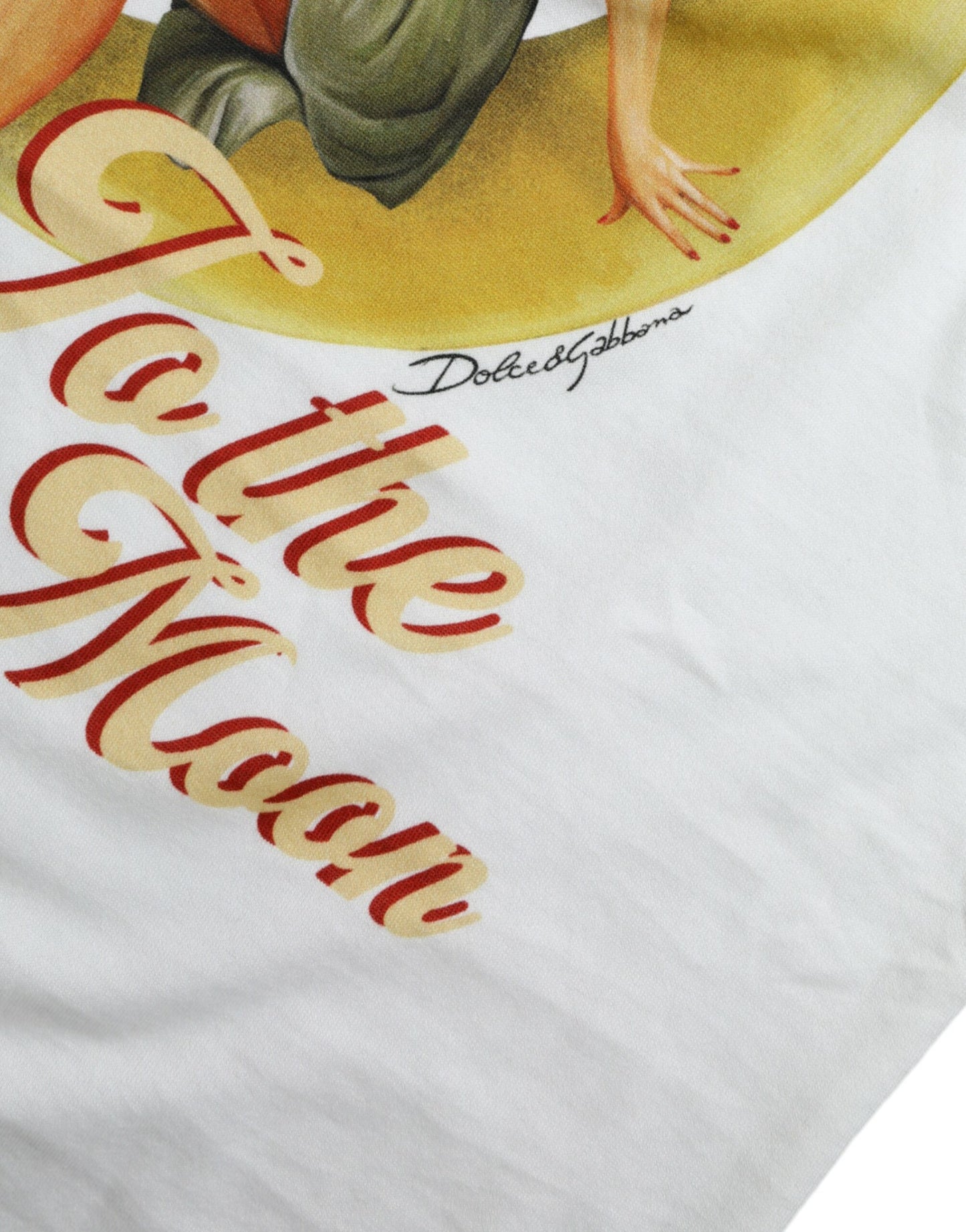 Dolce & Gabbana Elegant white cotton round neck t-shirt