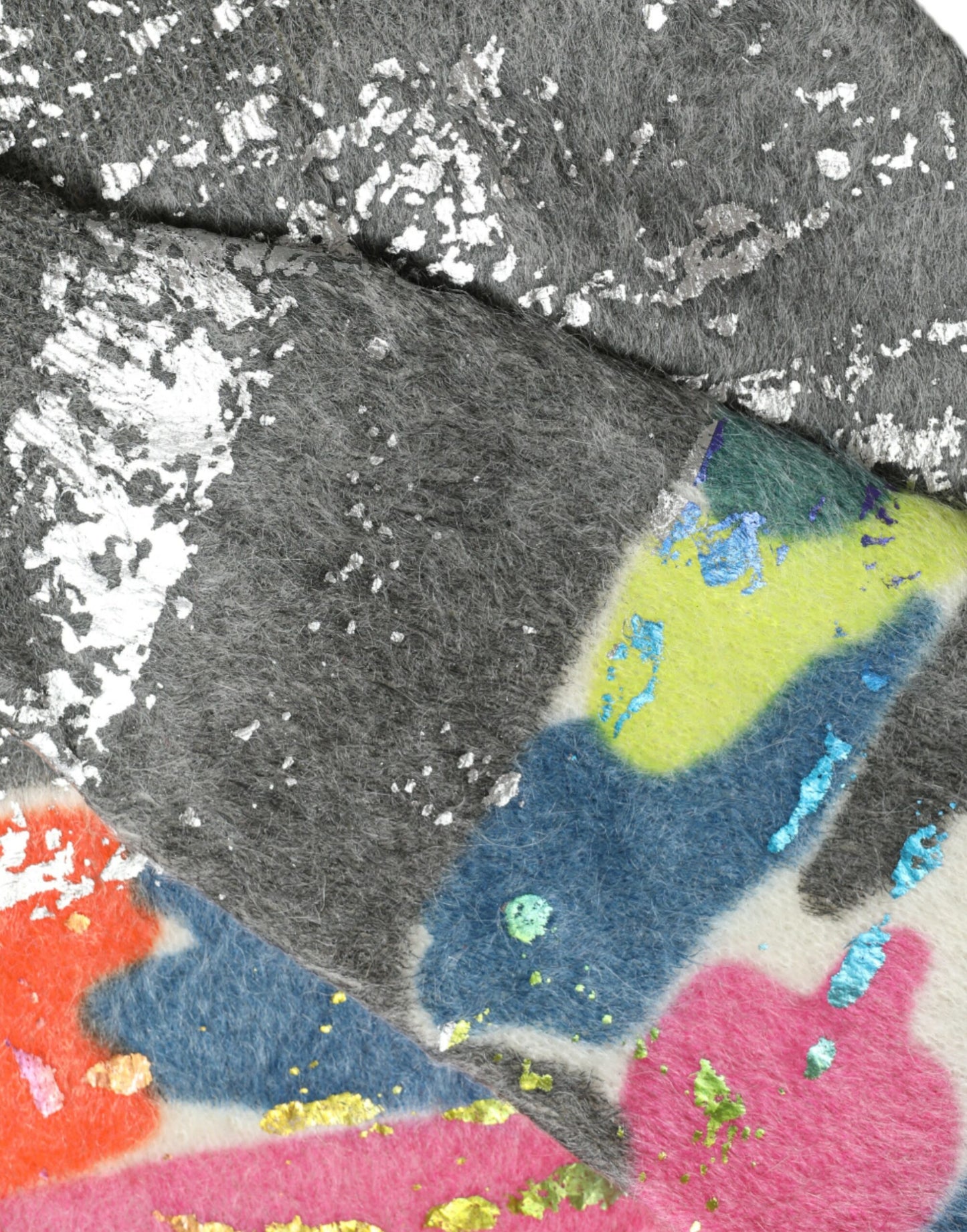Dolce & Gabbana Multicolor Mohair Turtleneck Sweater Rento villapaita