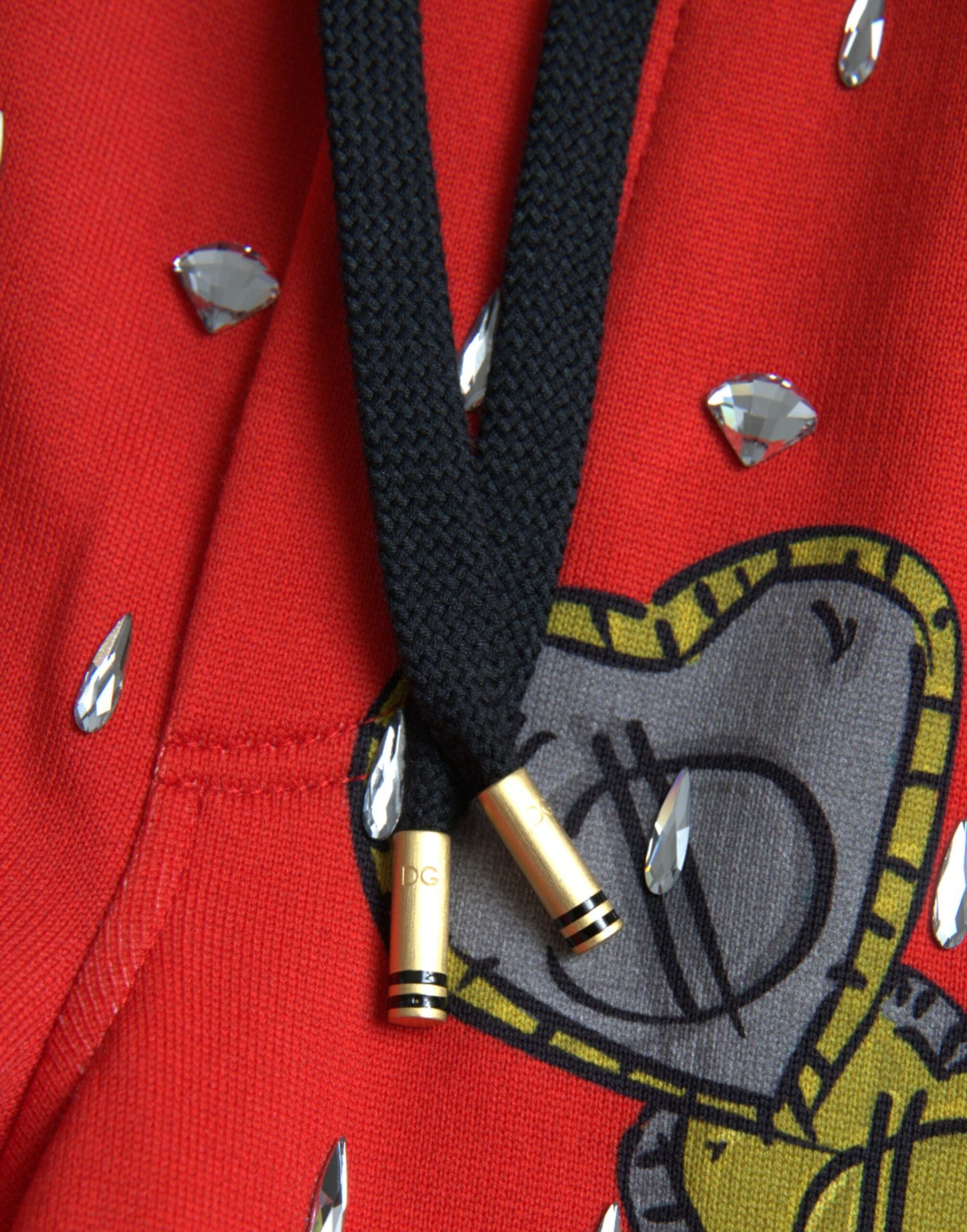 Dolce & Gabbana Red Year of the Pig Jogger Sweatpants Pants