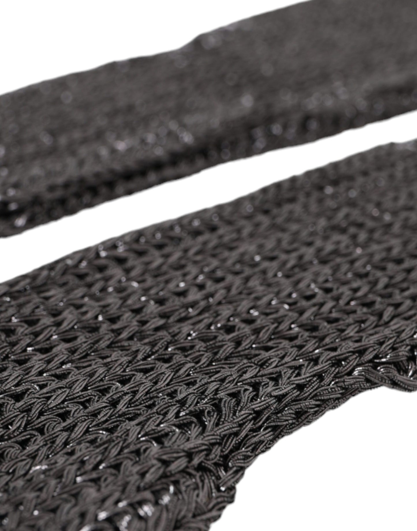 Dolce & Gabbana Gray Viscose Knitted Fingerless Gloves