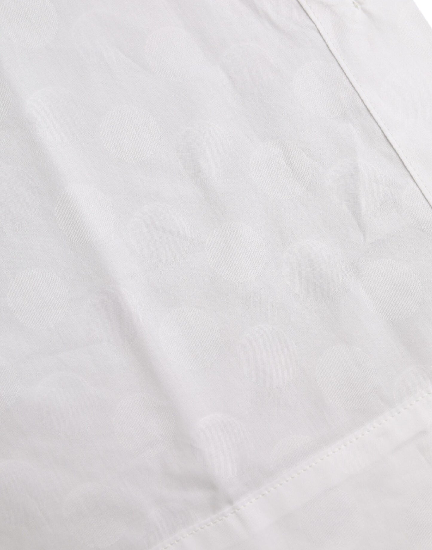 Dolce & Gabbana White short sleeve polo shirt with collar