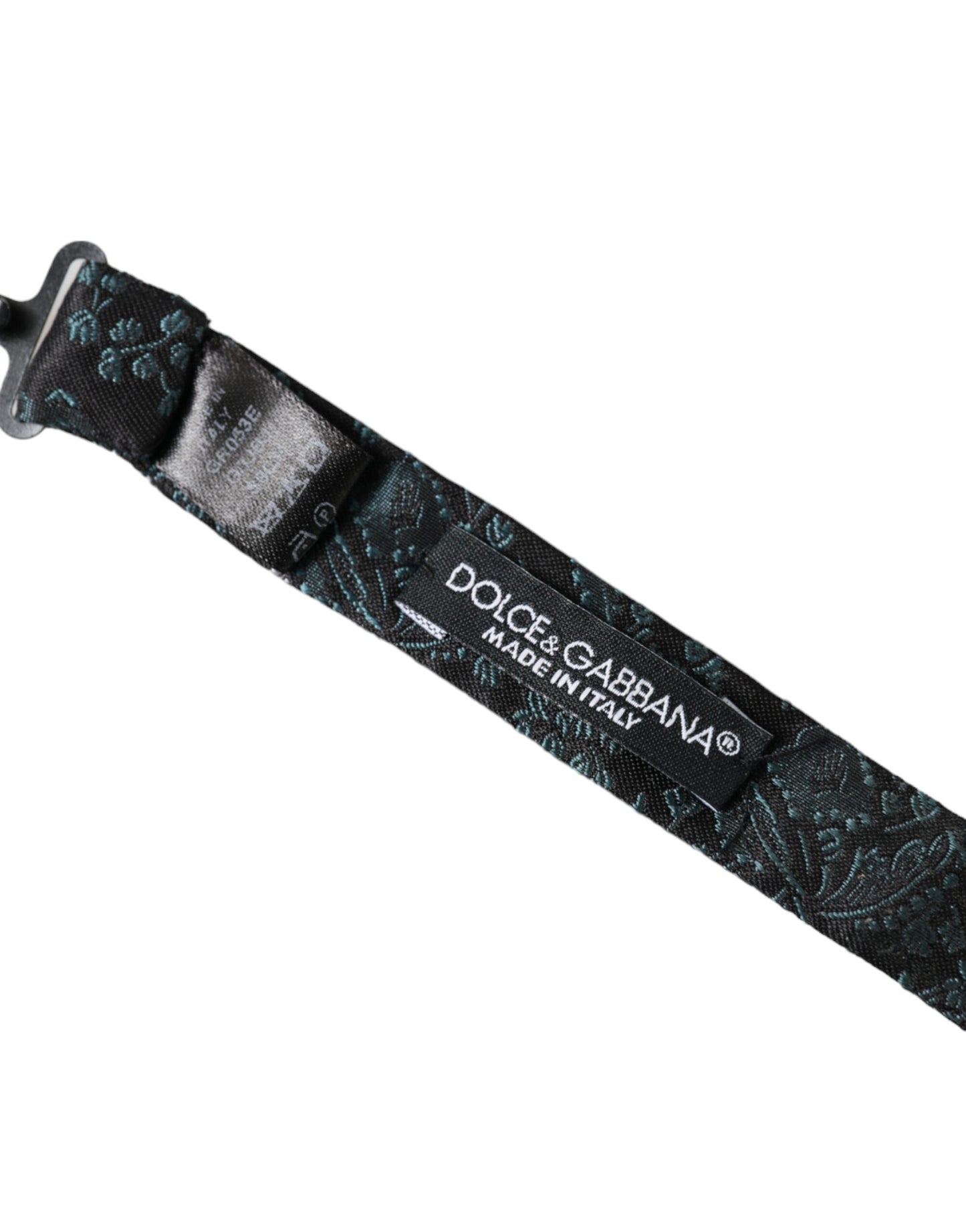 Dolce & Gabbana Multicolor Fantasy kukka silkki säädettävä kaula miesten rusetti