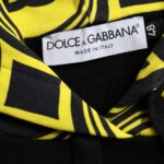 Dolce & Gabbana Black Cotton Logo Sweatshirt Hooded Pullover
