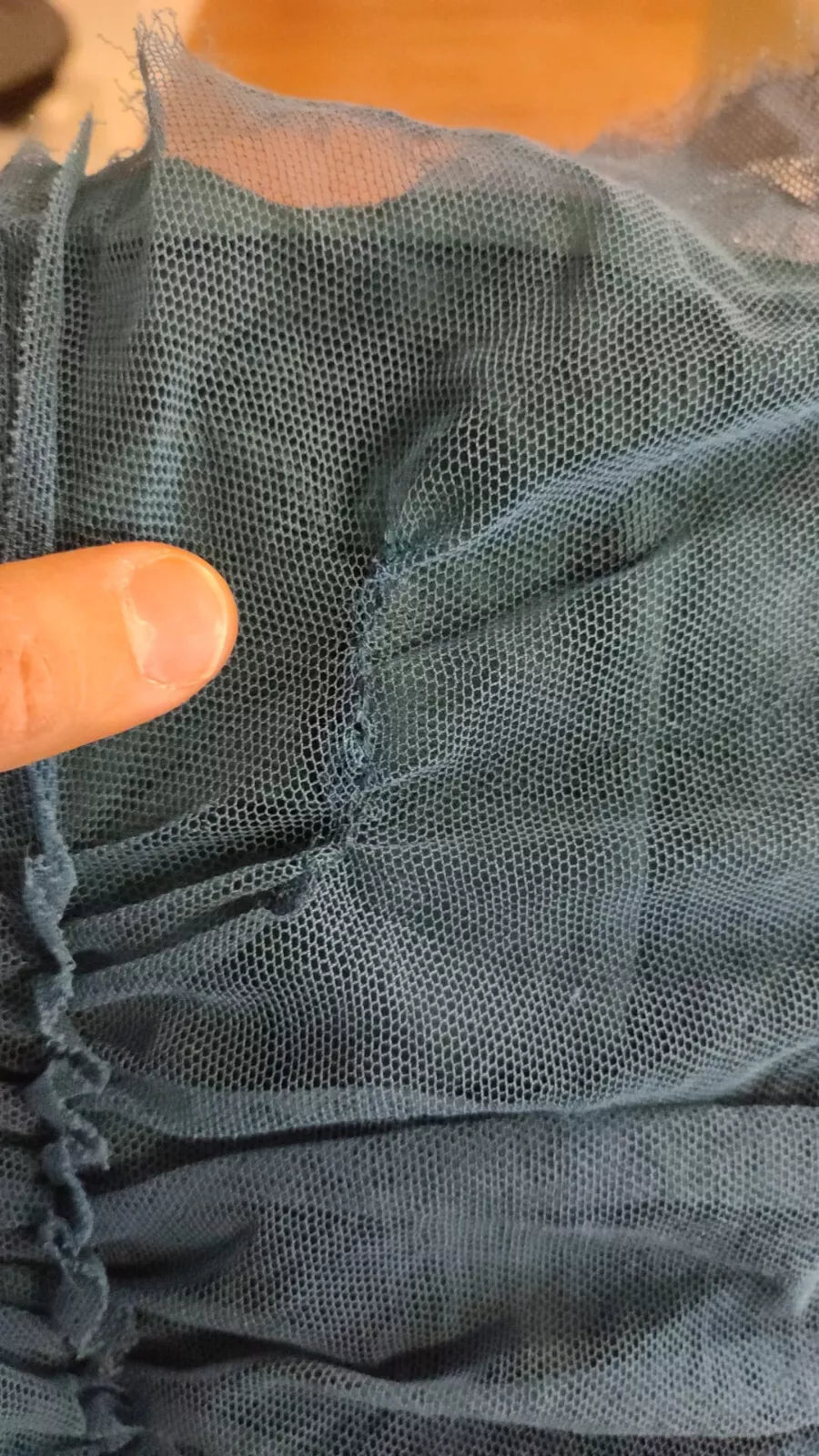 Dolce & Gabbana sininen draped tylli midi-suoja puuvillamekko