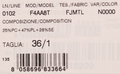 Dolce & Gabbana Elegant black floral jacquard A-line skirt