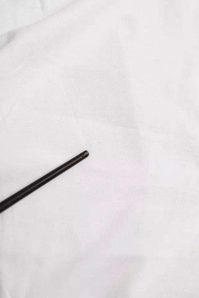 Balenciaga Valkoinen puuvillainen pyöreä kaula-aukkoinen lyhythihainen t-paita