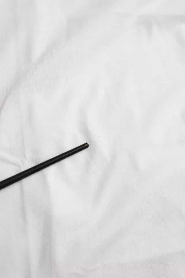 Balenciaga Valkoinen puuvillainen pyöreä kaula-aukkoinen lyhythihainen t-paita