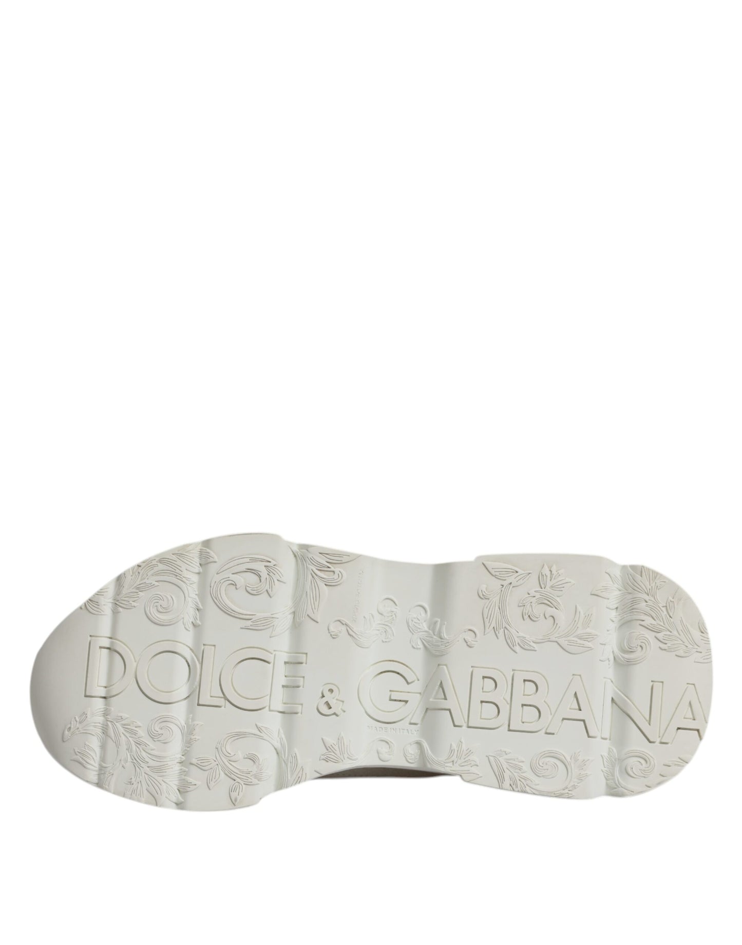 Dolce & Gabbana valkoiset nahkaiset Daymaster-lenkkarit