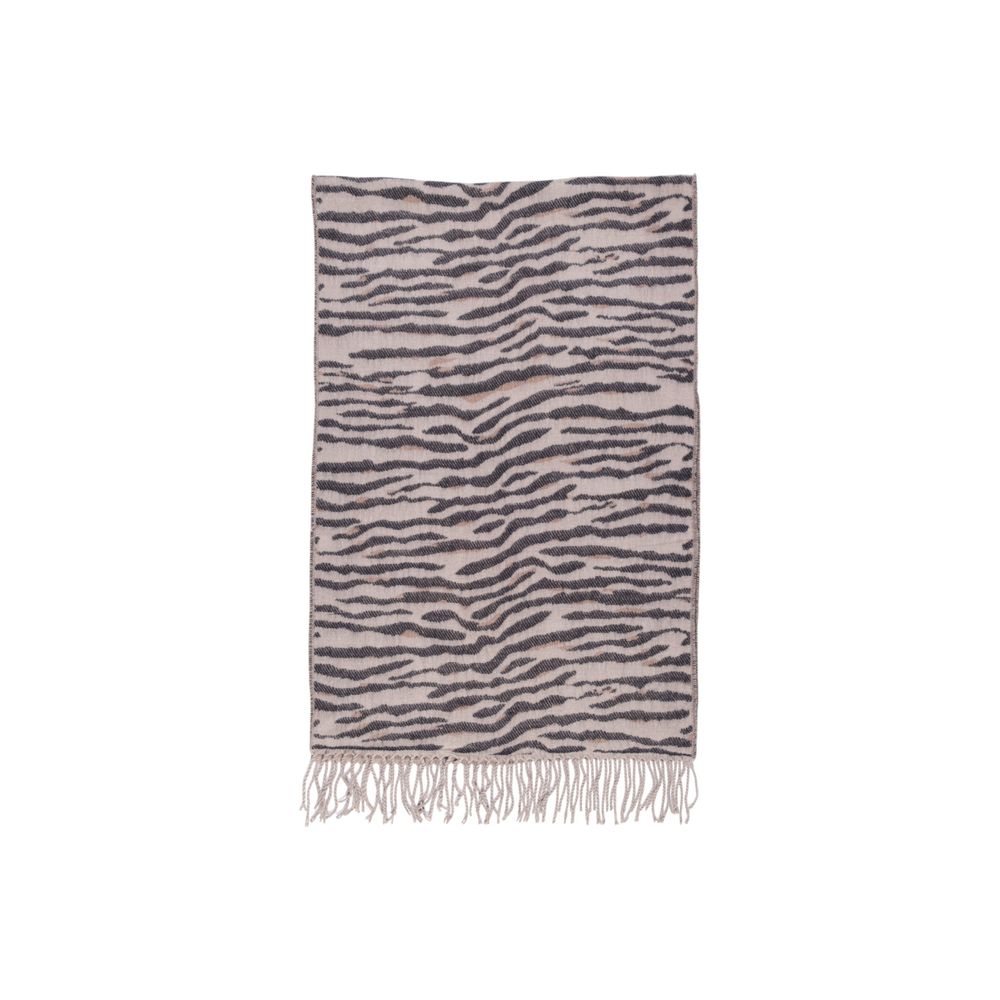 Pieces Beige Marabou Scarf