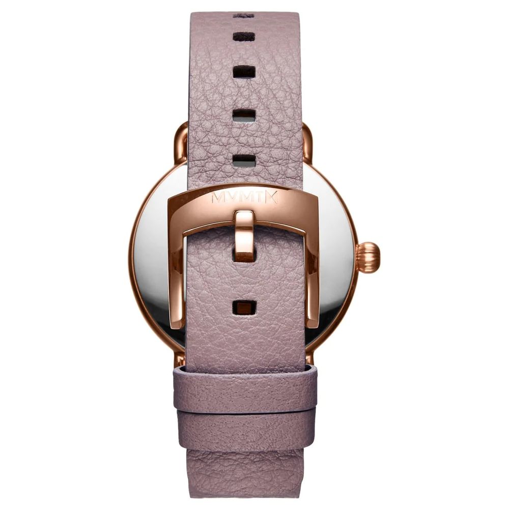 MVMT Multicolor Leather Dress Watch