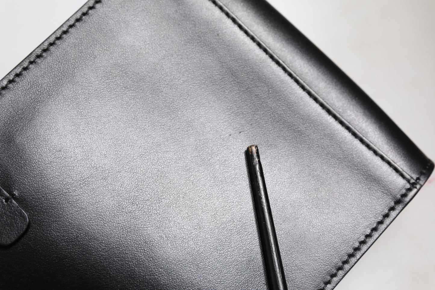 Dolce & Gabbana Black Calfskin Leather Logo Plaque Mini Bag