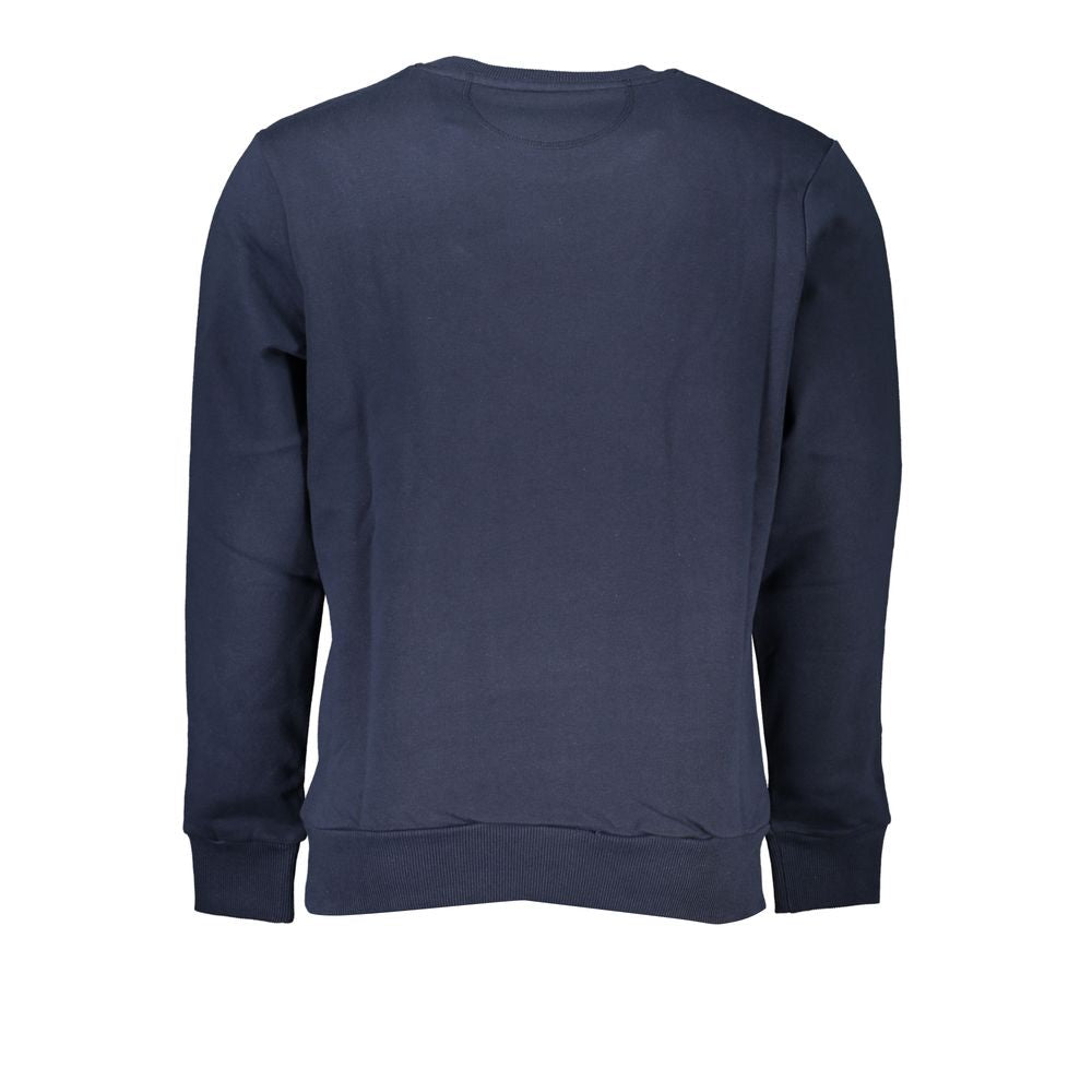 La Martina Blue Cotton Men's Sweatshirt