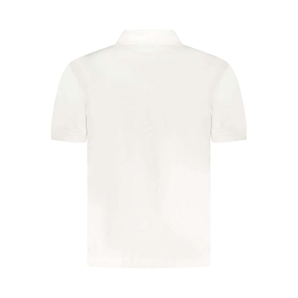 Guess Jeans White Cotton Men's Polo Shirt