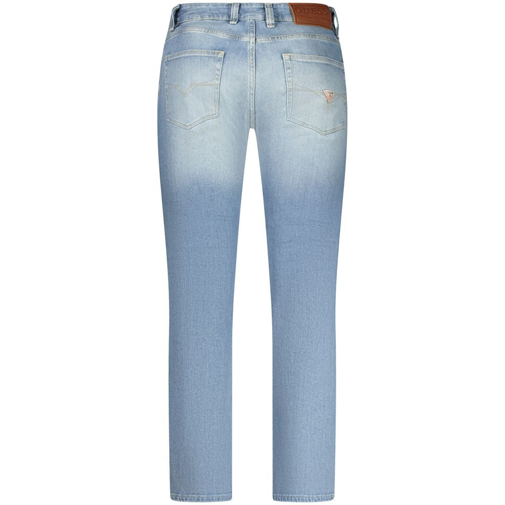 Guess Jeans Azzurro Cotton Women's Skinny Jean