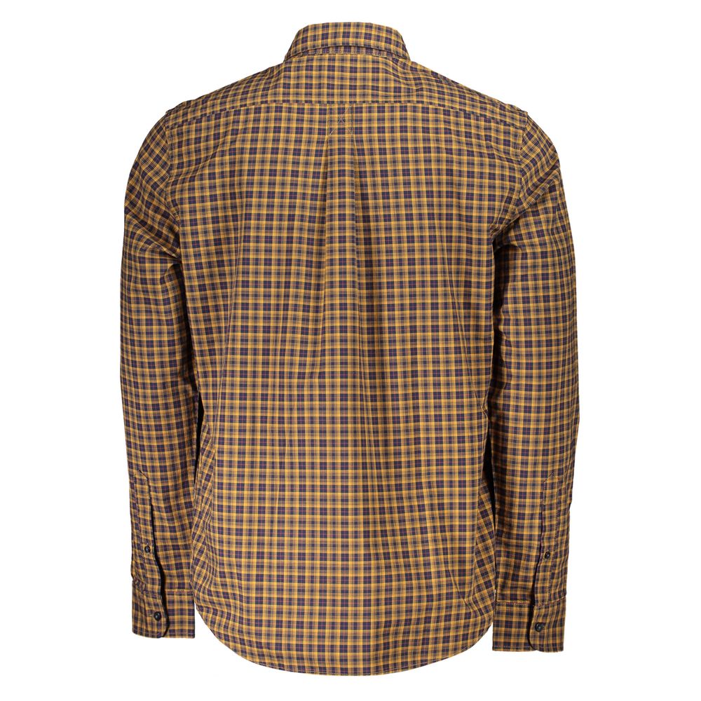 Timberland Blue Cotton Men's Shirt