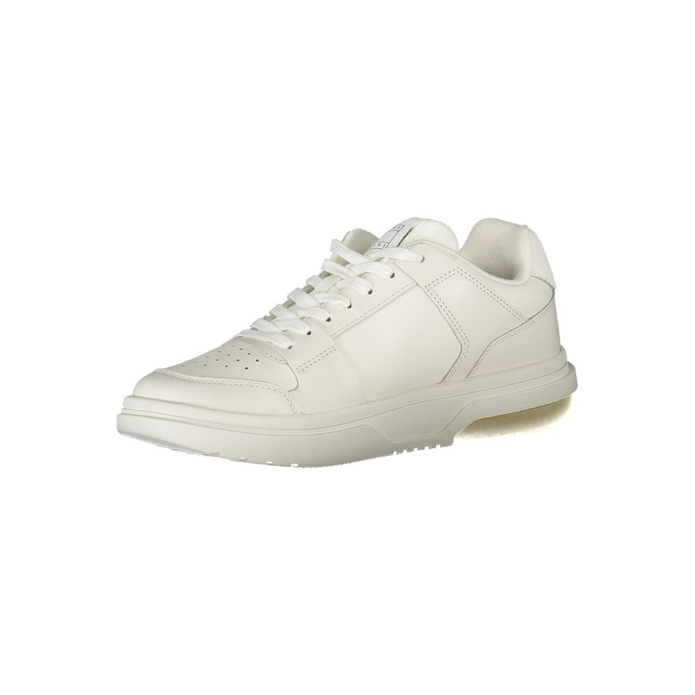 Tommy Hilfiger Bianco Leather Women Sneaker
