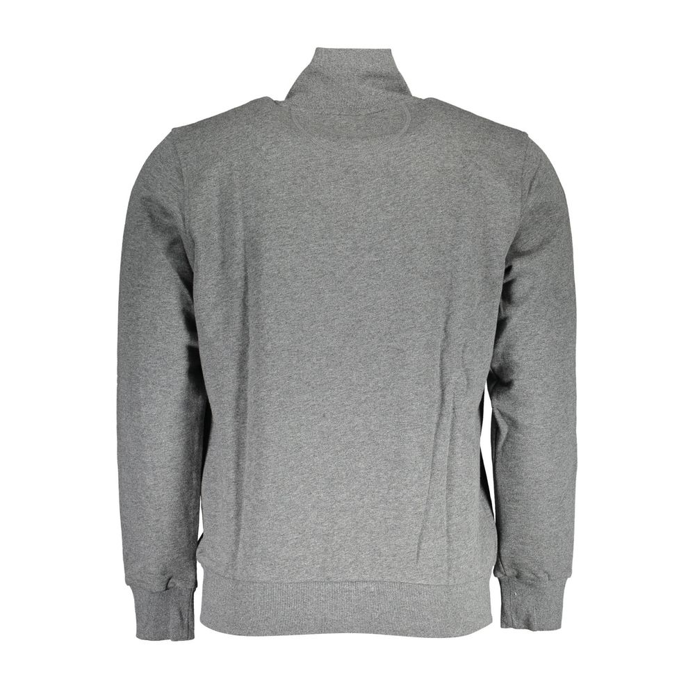 La Martina Grigio Cotton Mens Sweatshirt