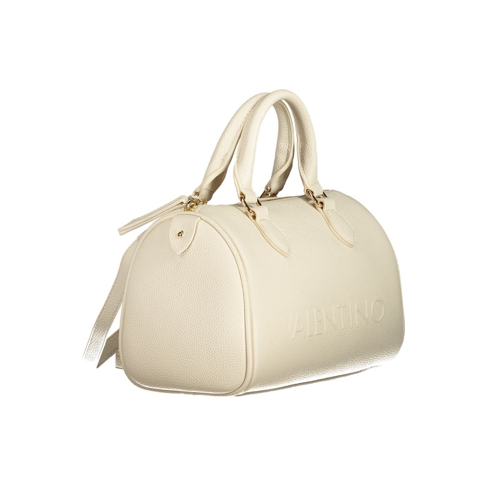 Mario Valentino Beige Polyurethane Women Handbag