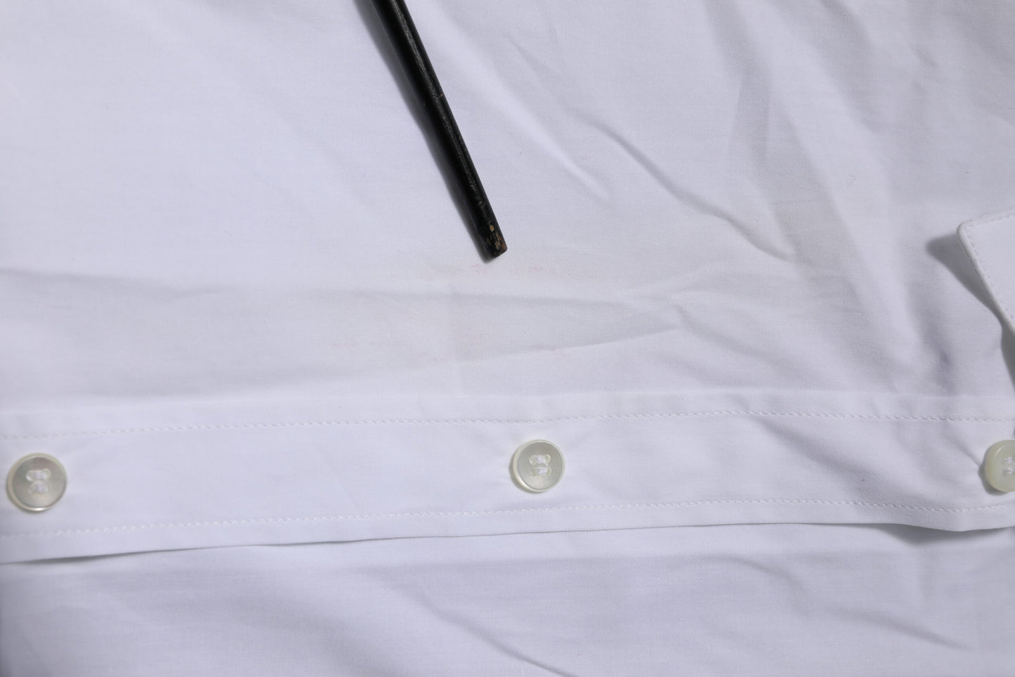 Dolce & Gabbana White Cotton GOLD Long Sleeves Formal Shirt