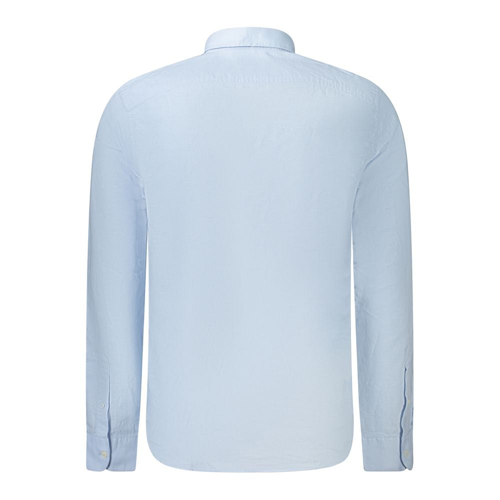 Timberland Azzurro Linen Men's Shirt