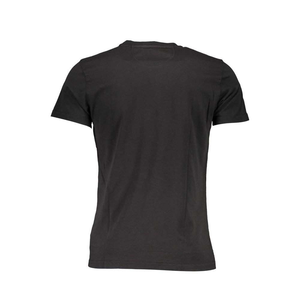 La Martina Black Cotton Men's T-Shirt
