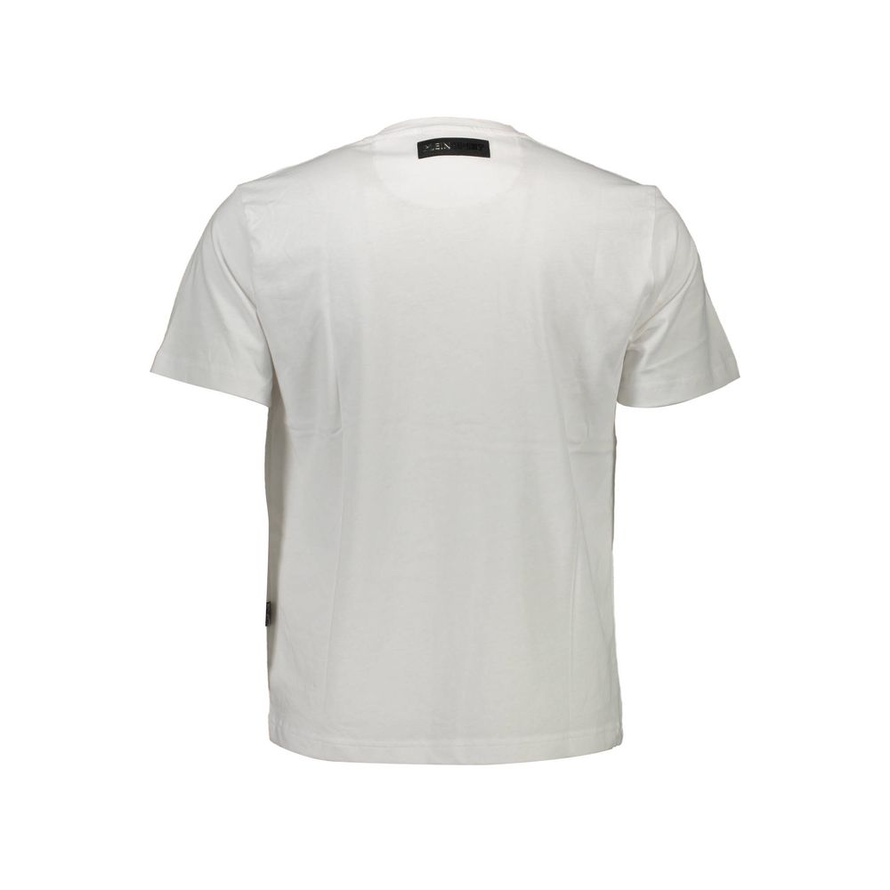 Plein Sport White Cotton Men's T-Shirt