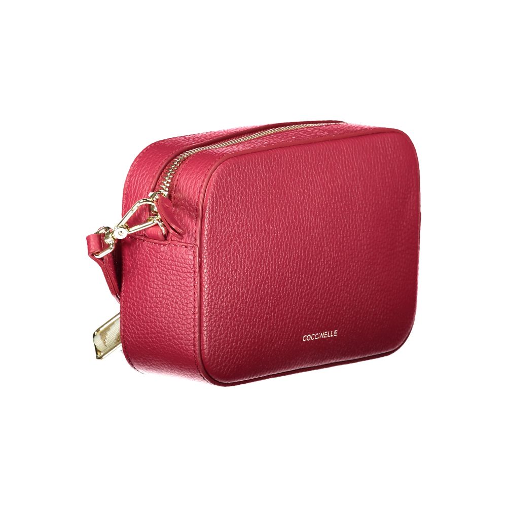 Coccinelle Rosso Leather Women Handbag