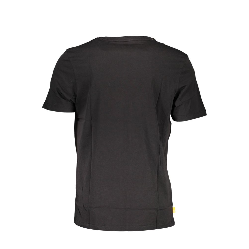 Timberland Black Organic Cotton Men T-Shirt