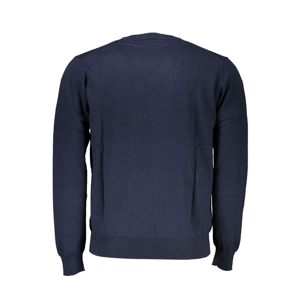 Harmont & Blaine Blue Cotton Men Sweater