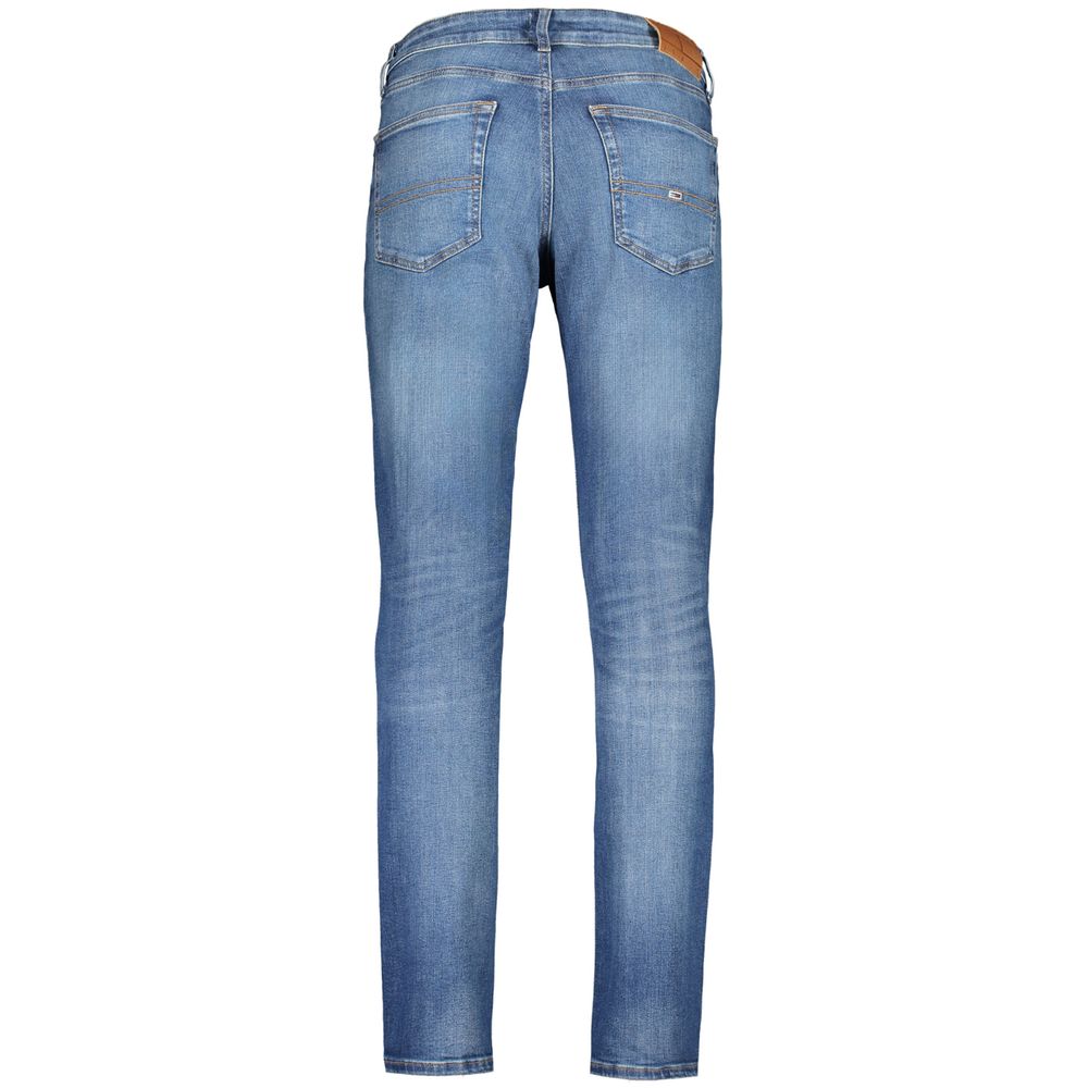Tommy Hilfiger Blue Organic Cotton Men's Slim Jeans