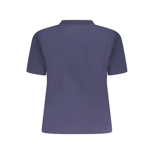 Calvin Klein Blue Cotton Women T-Shirt