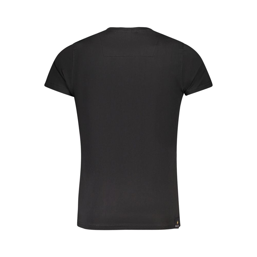 Accademia Militare Black Cotton Men's T-Shirt