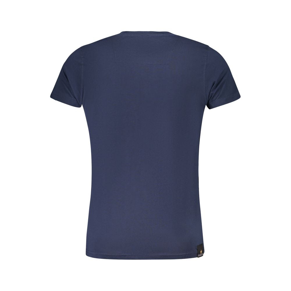 Accademia Militare Blue Cotton Men's T-Shirt