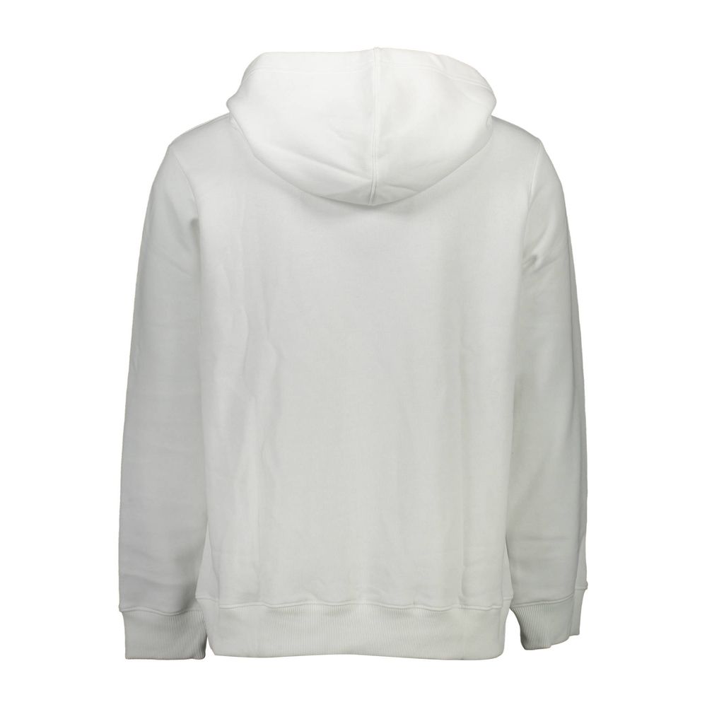 Calvin Klein White Cotton Men's Hoodie