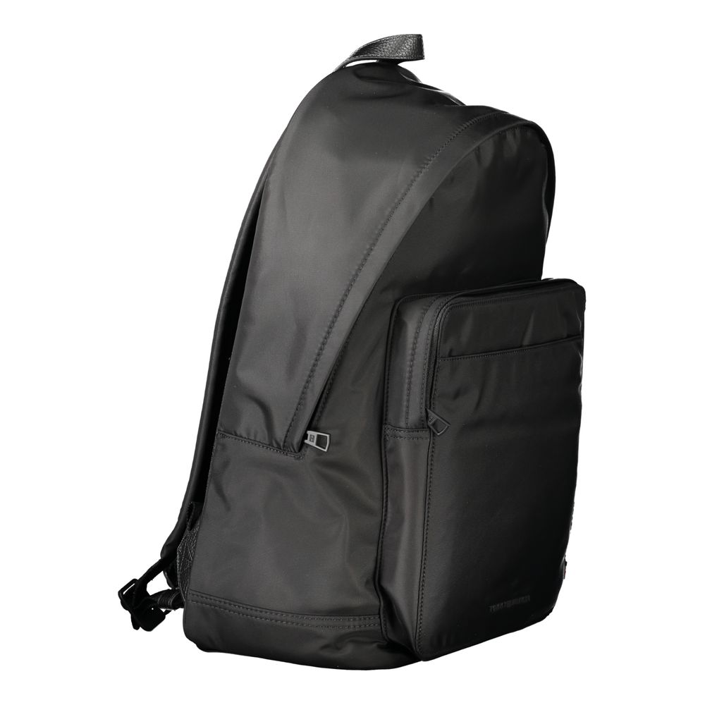 Tommy Hilfiger Nero Polyester Men Backpack