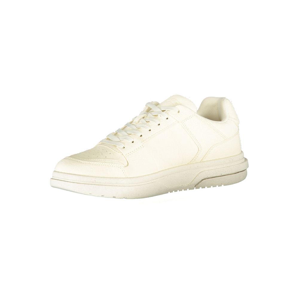 Tommy Hilfiger White Polyester Women Sandal