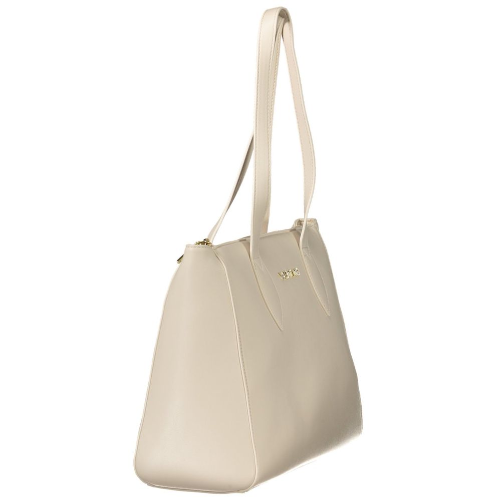 Mario Valentino Bianco Poliuretano Women Shoulder Bag