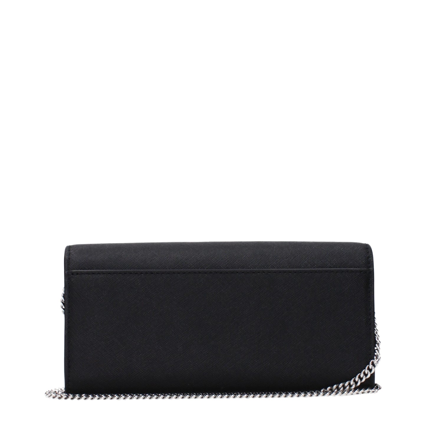 Tory Burch Black Leather Clutch Bag