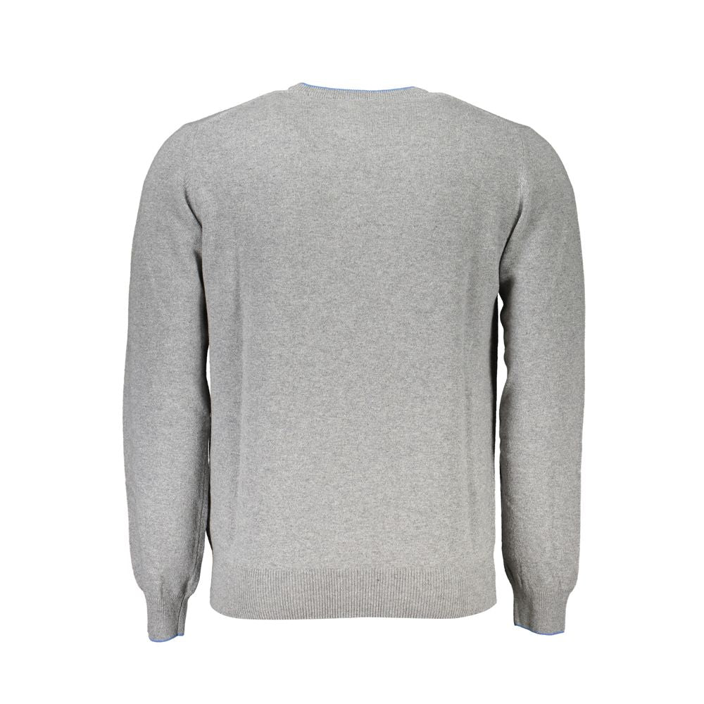 Harmont & Blaine Grigio Viscosa Men Sweater